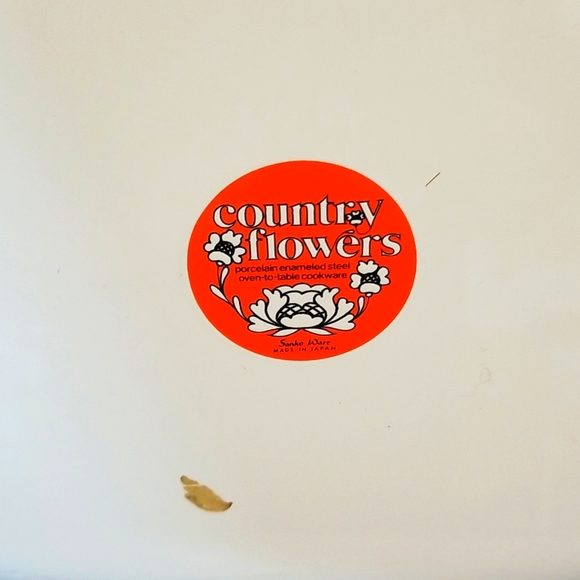 Sanko"country flowers oval platter - Picture 4 of 8